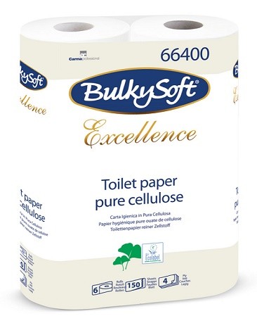 TP Bulky soft 4vr. celulóza 150út. - Papírová hygiena Toaletní papír 3 až 4 vrstvý